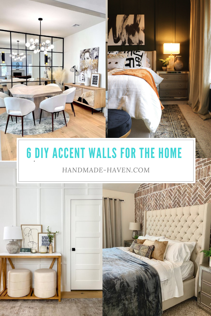 6 DIY Accent Walls | Home Improvement – Handmade Haven