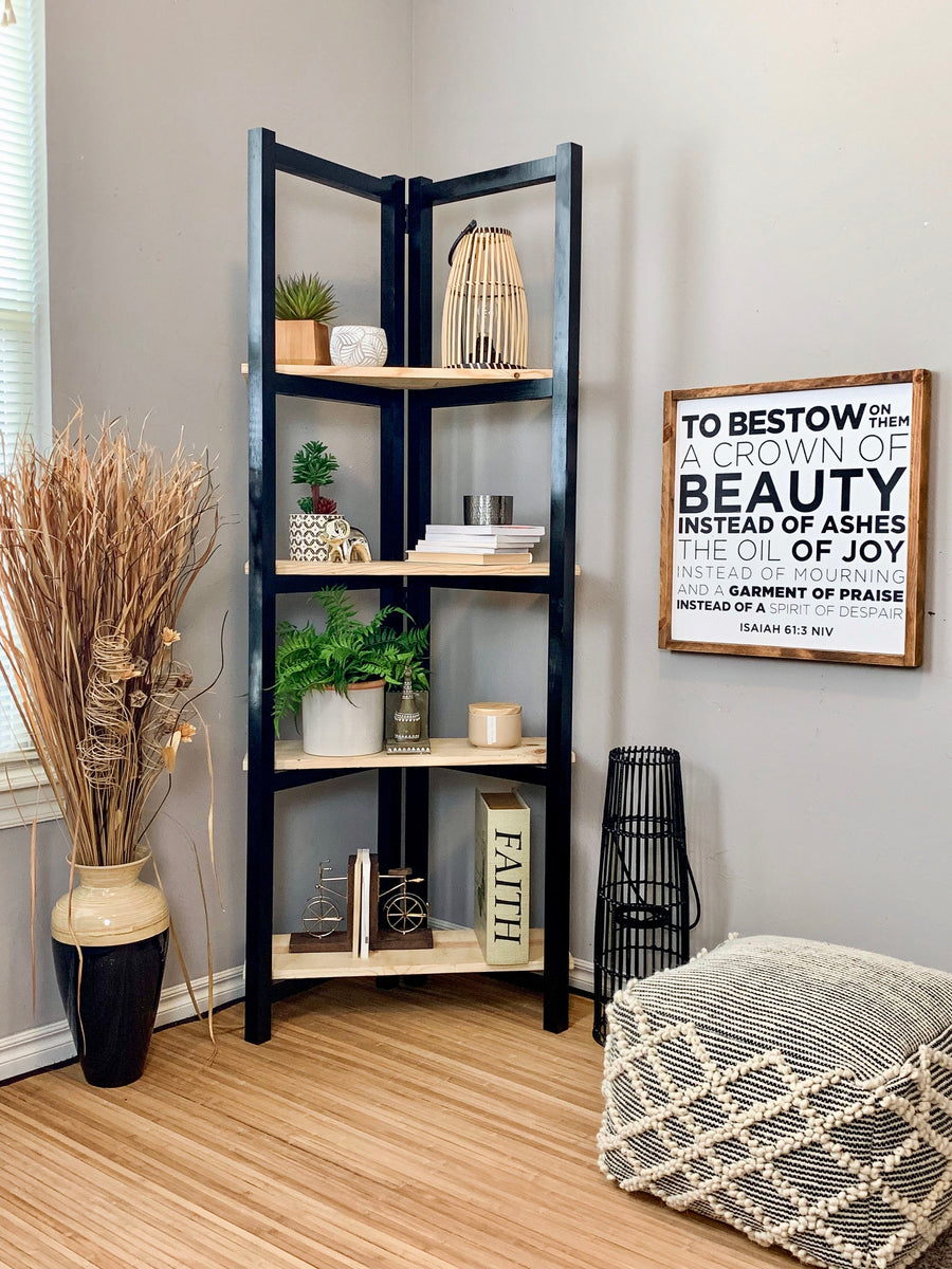 DIY Ladder Bookcase Handmade Haven