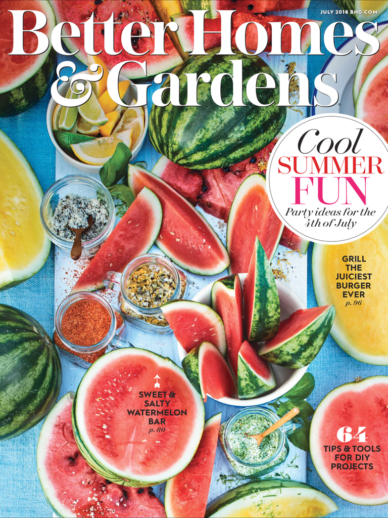 Better Homes and Gardens I Did It Feature July 2018