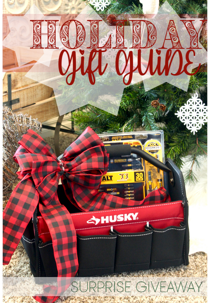 Holiday Gift Guide - Home Depot Prospective Tool Campaign Surprise Giveaway
