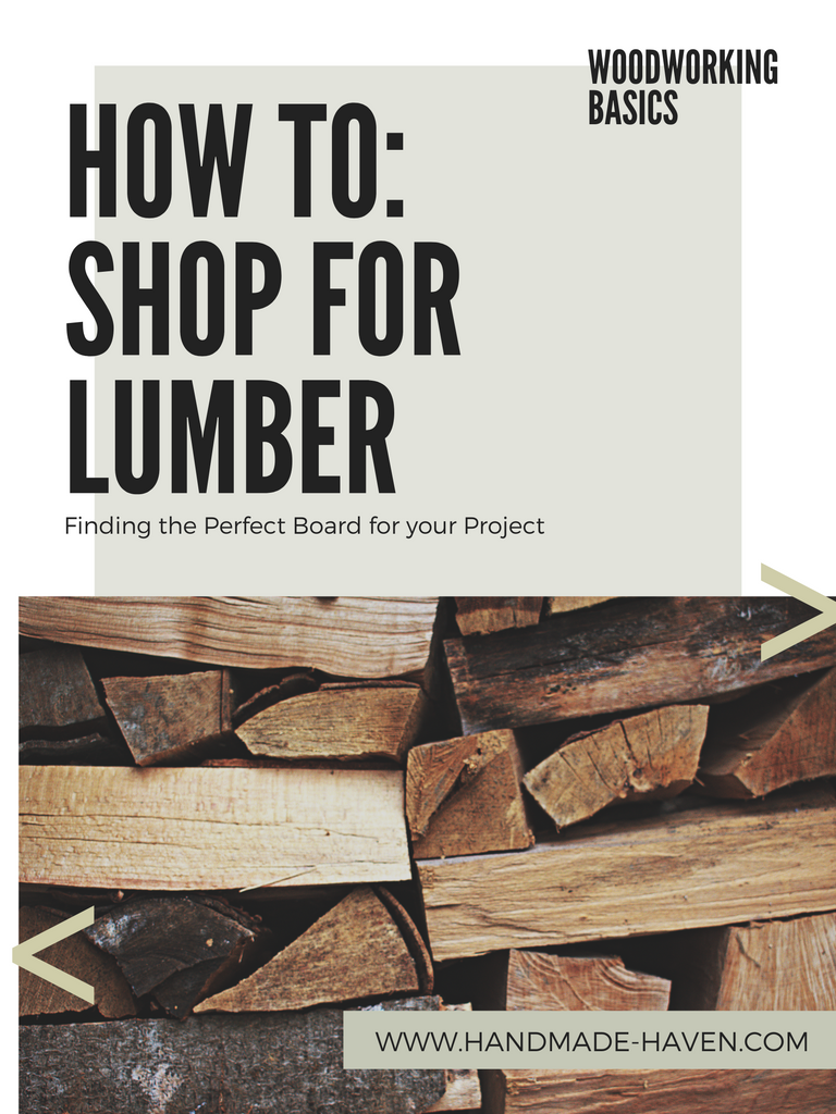 How To Shop for Lumber Woodworking Basics Cover Page