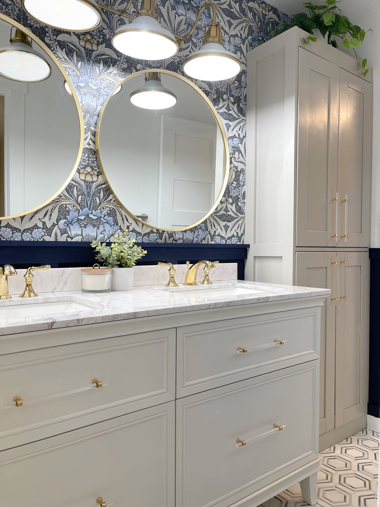 Bathroom remodel featuring Kohler products