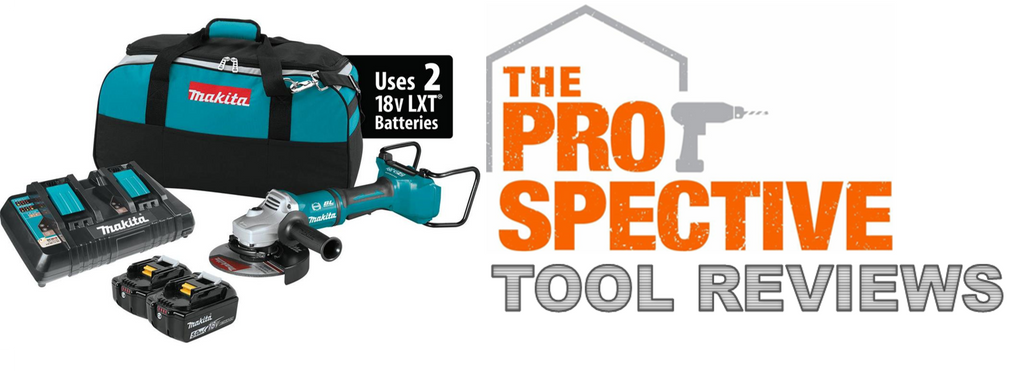 Makita 18-Volt 5.0Ah X2 LXT Lithium-Ion (36-Volt) Brushless Angle Grinder Kit Tool Review