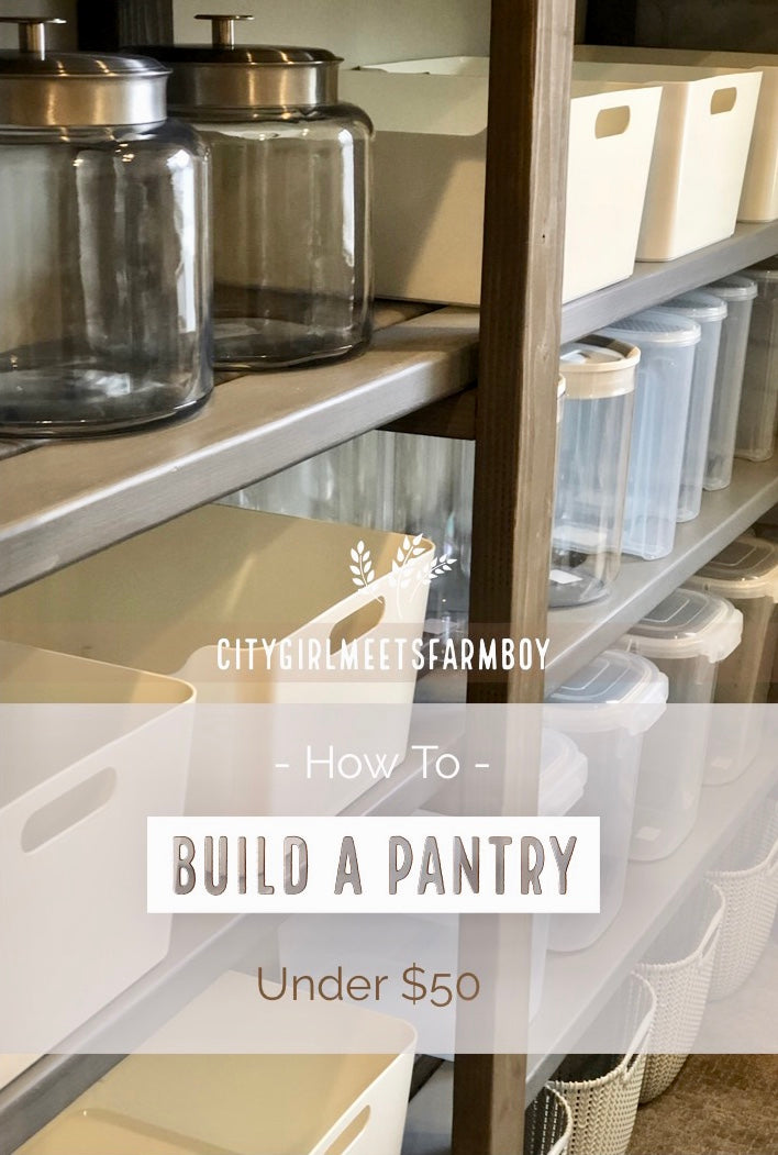 DIY Pantry Shelf – Handmade Haven