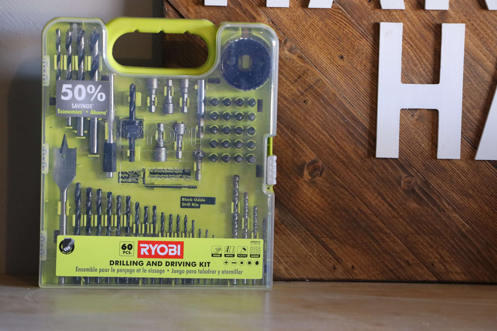 Ryobi Multi-Material Drill and Drive Kit (60-Piece)