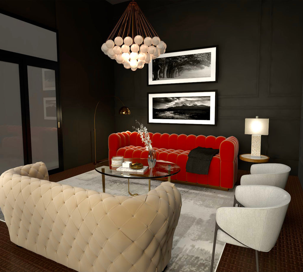 Sitting Room with City Vibes | E-Design