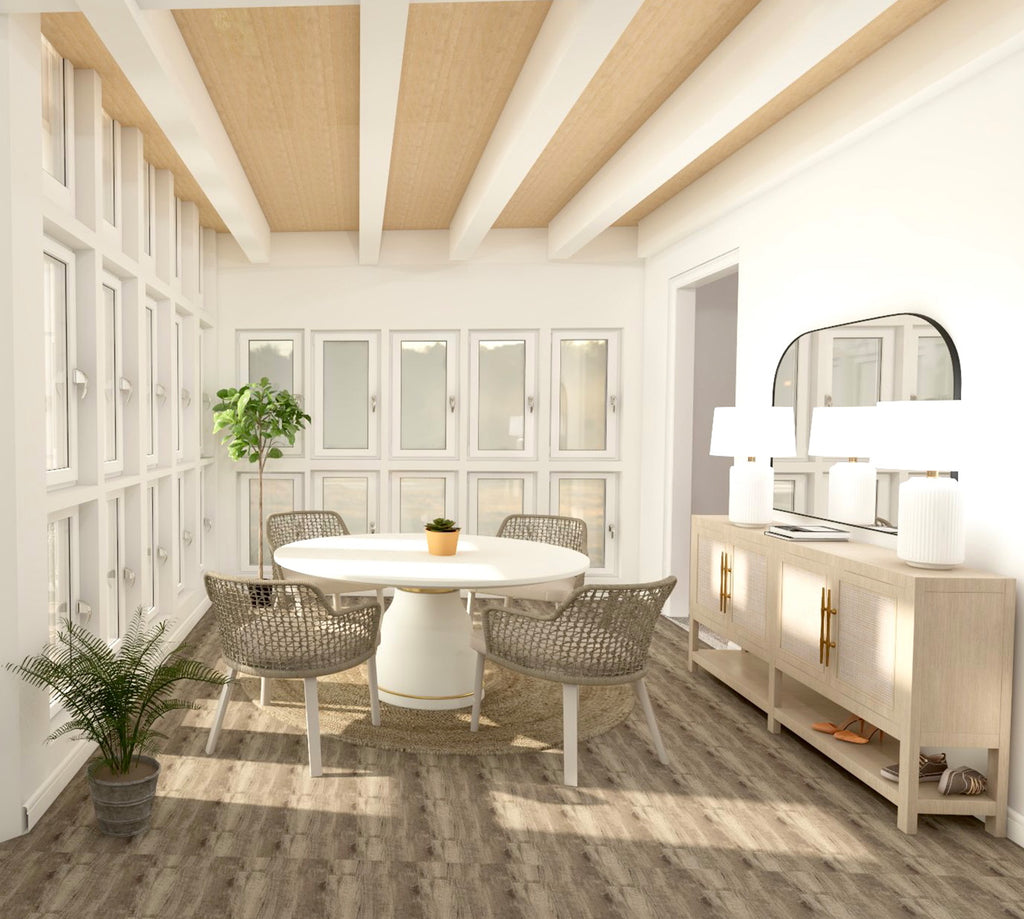 Tropical Dining Room | E-Design