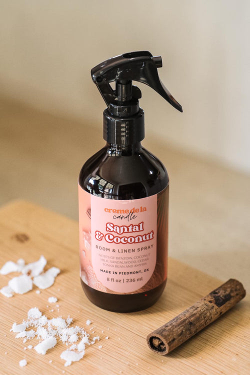 Room and Linen Spray 8 oz  | Santal and Coconut