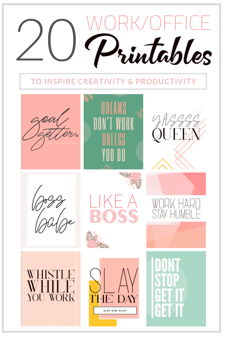 Work/Office Printables – Handmade Haven work-office-printables-handmade-haven