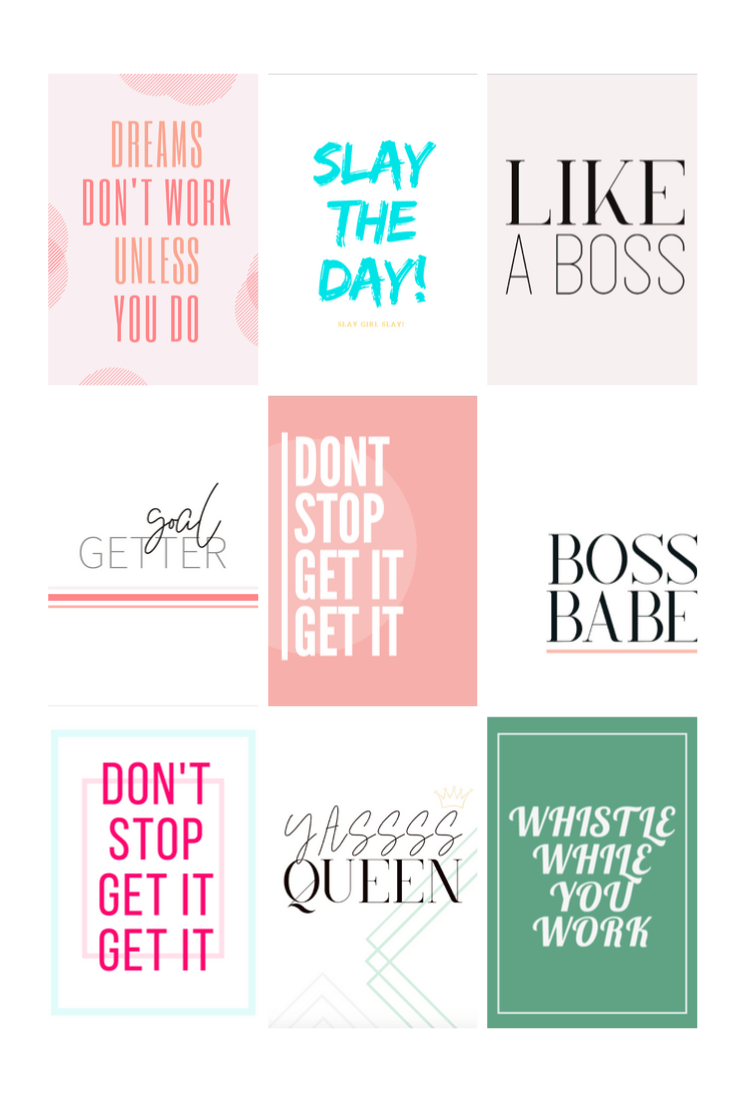 Work Office Printables Handmade Haven